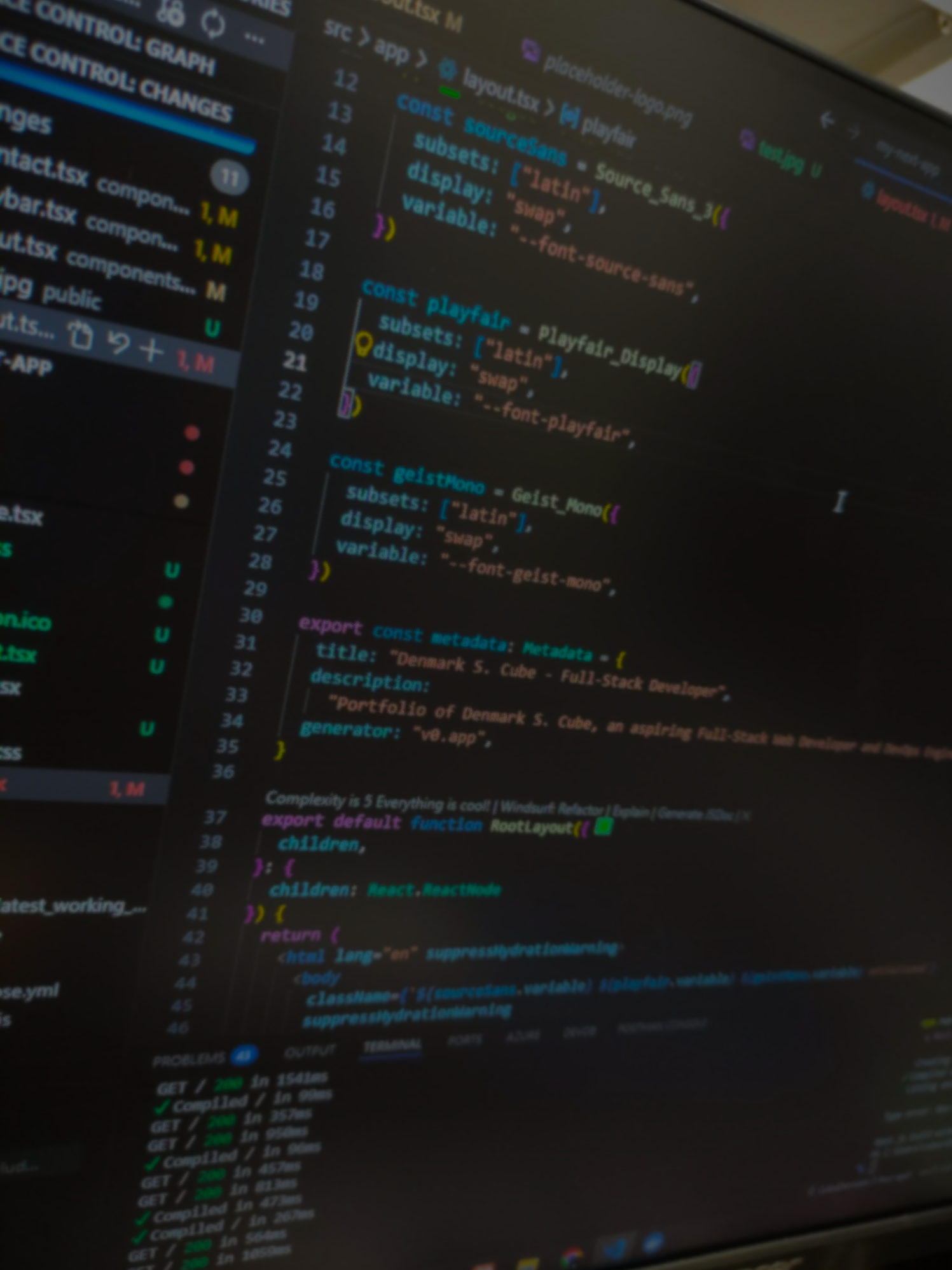 Denmark S. Cube working on development projects