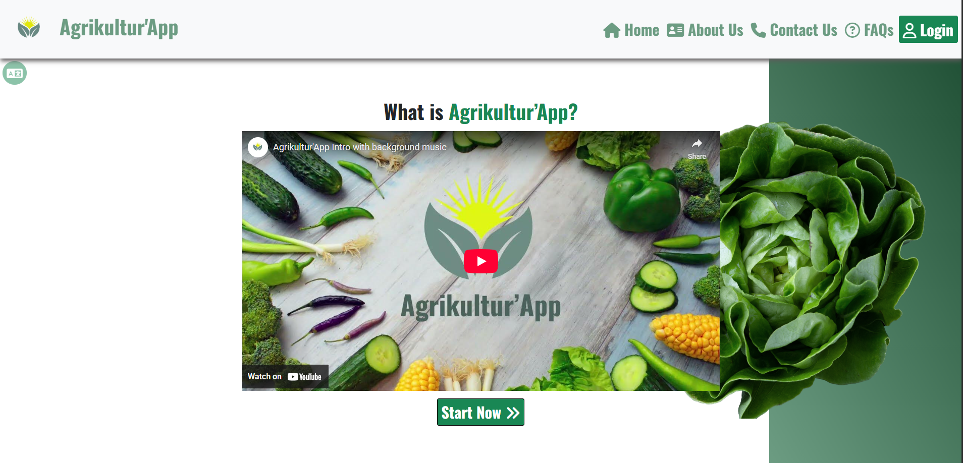 Agrikultur'App project screenshot
